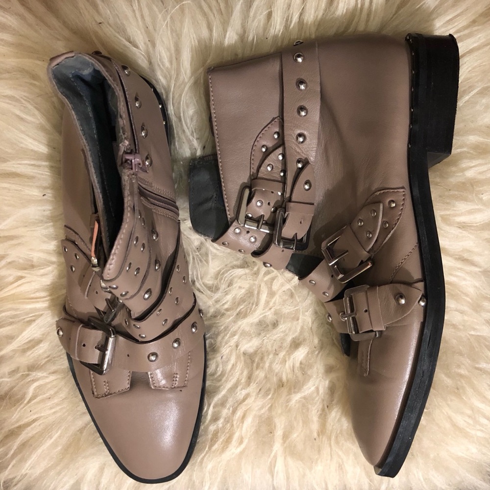 Studded boots